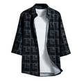 thumbnail image 1 of Chemises pour Hommes, Shorts pour Hommes, Chemise Formelle à Imprimé Coloré Col Rabattu Blouse Chemise Manches Courtes Col Rabattu Blouse Chemise, Shorts Courts pour Hommes, Chemise pour Hommes, 1 of 4