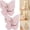 Pink, variant on 2Pack Rotating Butterfly Adhesive Wall Hooks,270° Swivel 3 Prong Design, Strong Stick On Organizer,Adjustable Wings for Inner & Outer Corners,Bathroom and Entryway(White)