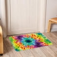 thumbnail image 6 of Tie Dye Non-Slip Polyester Door Rug Chair Mat Kitchen Rugs, Machine Washable, 6 of 6