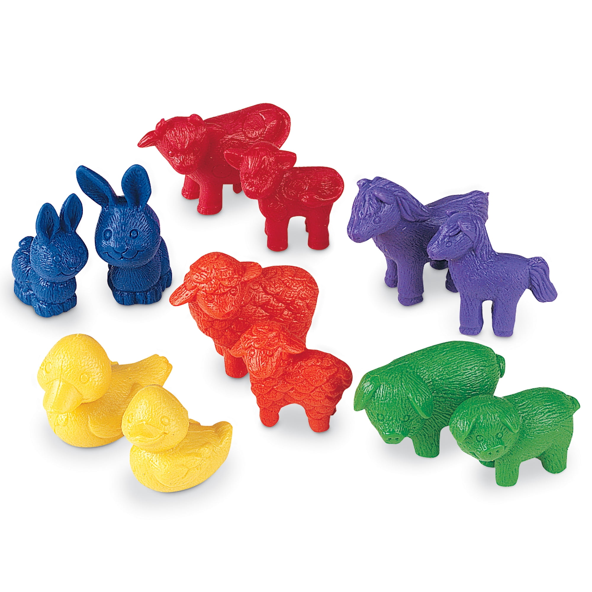 Learning Resources Friendly Farm Animal Counters, 72 Pieces