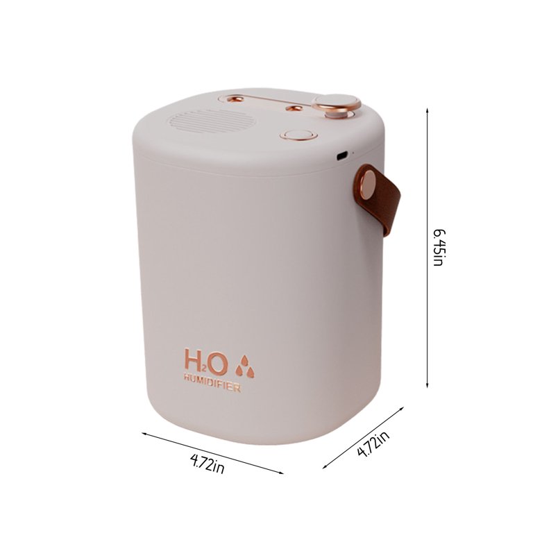 Nsxcdh Aroma Diffuser Humidifier Silent Abs Gray White Beige 4.72