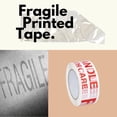 thumbnail image 4 of SSBM Fragile Printed Shipping Tape, Handle W/ Care, 2 Mil, 2.83" x 110 Yds - 12 Rolls, 4 of 6