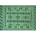 thumbnail image 1 of Ahgly Company Indoor Rectangle Southwestern Turquoise Blue Country Area Rugs, 2' x 3', 1 of 4
