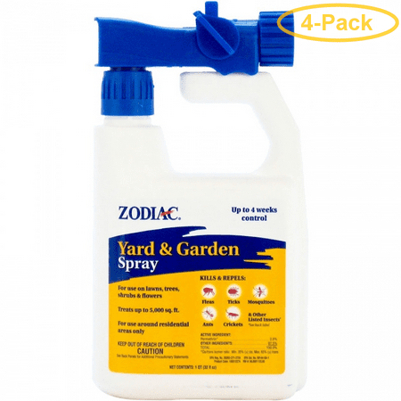Zodiac Flea, Tick & More Yard & Garden Spray 32 oz - Pack of