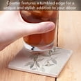 thumbnail image 3 of Thirstystone Neutral Botanicals I Single Stone Tumbled Tile Coaster Create Your Own Set, 3 of 8