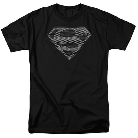 Unisex Chainmail - Superman DC Comics Chainmail Adult T-Shirt Tee