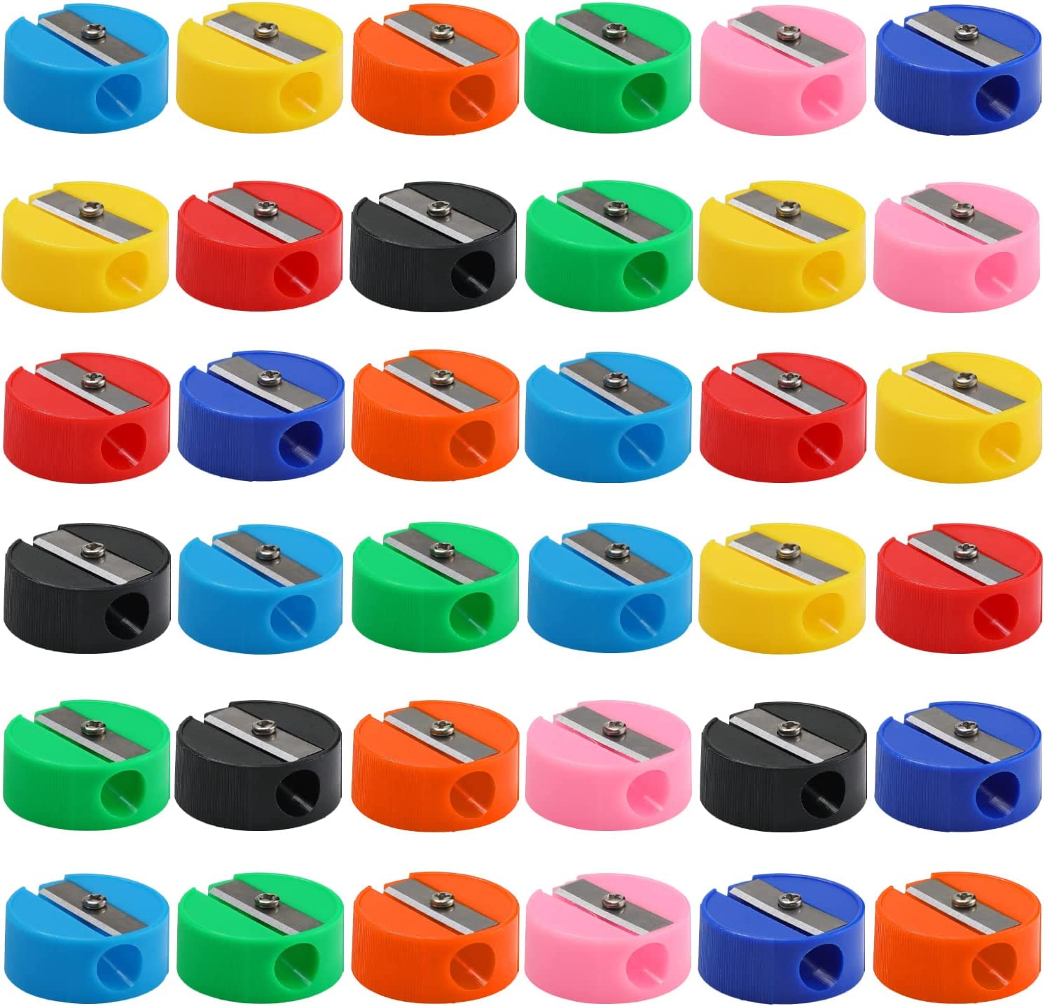 150 Bulk Pencil Sharpeners for Kids(Random color),Small Portable