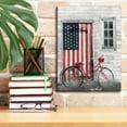 thumbnail image 6 of Epic Graffiti 'Patriotic Bicycle' by Lori Deiter, Canvas Wall Art, 12"x16", 6 of 8