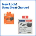 thumbnail image 4 of onn GAN 67W Laptop Charger with 1 USB-C Port, Compatible for Apple,Dell,HP,Asus,Acer,Lenovo,Grey, 4 of 9