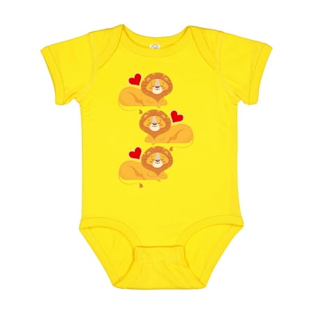 

Inktastic Lion Jungle Animals Outfit Gift Baby Boy or Baby Girl Bodysuit