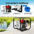thumbnail image 4 of 4L 2 inch Water Pump Water Transfer Pump 4-Strok Diesel Water Pump + Water Pipe, 4 of 10
