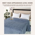 thumbnail image 4 of Dalang Throw Blanket for Couch Sofa 39.4”*59”- Fleece Tufted Fuzzy Soft Cozy Blanket for Bed, Thick Warm Blanket for All Seasons(Coffee), 4 of 9
