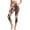 Brown-Cow Print, variant on HELLHERO Marbled Printed Capri Leggings for Women Tummy Control Yoga Pants Athletic Yoga Leggings for Gym Sports, 3XL