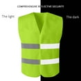 thumbnail image 6 of BiZtdJrK Cycling Vests for Men High Visibility Reflective Safety Vests Hi Vis Lightweight Sleeveless Workwear Jackets Green Free Size, 6 of 10