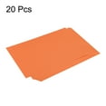 thumbnail image 3 of Uxcell Cardstock Scrapbook Paper 8.3" x 11.7", 74 Lb/200 Gsm, Orange 20 Pack, 3 of 4