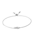 thumbnail image 2 of Fossil Women's Stering Silver Bracelet, Color: Silver (Model: JFS00484040), 2 of 2
