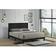 thumbnail image 3 of Cappuccino Queen Rubberwood and MDF Wooden Platform Bed (Fully Slated), 3 of 3
