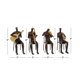 thumbnail image 4 of Deco 79 Polystone - Escultura Decorativa para m&uacute;sico, decoraci&oacute;n del hogar, estatuas con Instrumentos Dorados, Juego de 4 Cifras Decorativas de 5 Pulgadas de Ancho, 8 Pulgadas de, 4 of 8