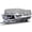 Gray, variant on Budge American Flagship Ripstop Pontoon Cover, Blue, 24' to 28' Long (Beam Width Up to 110")