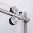 thumbnail image 6 of Vinnova Massa 48" W x 76" H Single Sliding Frameless Shower Door in Chrome, 6 of 17