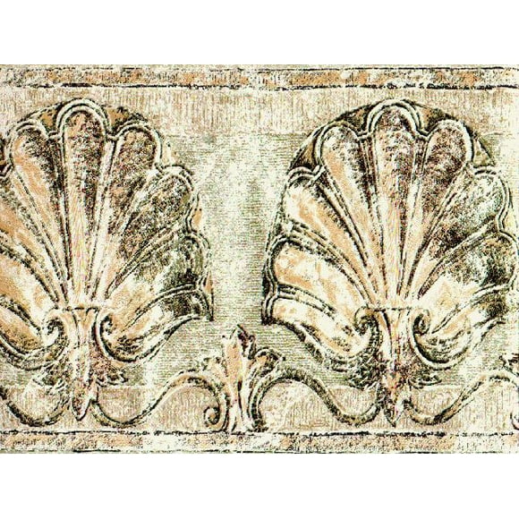 Satin Romance Scrolls Wallpaper Border DES24982