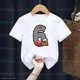 thumbnail image 3 of Camiseta de algodón para niños y niñas, divertida camiseta con estampado de números de cumpleaños de coche, ropa para niños de 1 a 9 años, regalo de cumpleaños, camiseta linda para niños, 3 of 5