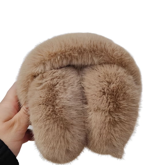 GJX Foldable Ear Muffs for Women Cold Weather Fluffy Earmuffs Winter Warm Headband Cute Ear Warmers