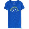 thumbnail image 1 of Aeropostale Ny 1987 Camiseta gráfica para mujer, azul, extragrande Aeropostale  Camiseta gráfica, 1 of 1