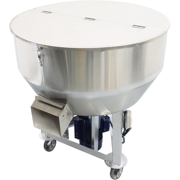 150KG Stainless Steel Powder Mixer Blender Mixer Vertical Granular Plastic Mixing Machine 220V