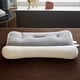 thumbnail image 1 of Almohada ortopédica ergonómica para aliviar el dolor de cuello | Cilíndrica blanca | 48 x 73 cm | Alternativa de espuma viscoelástica con fibra de soja | Adaptable a todas las posturas para dormir, 1 of 4