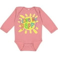 thumbnail image 3 of Inktastic I Love My Pappy Sun and Rainbow Letters Boys or Girls Long Sleeve Baby Bodysuit, 3 of 5
