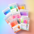 thumbnail image 5 of 100 Colors Acrylic Gel Pens for Drawing, 1mm Fine Point Acrylic Ink Pen, Opaque Archival Bright Ink Pens for Black Paper Drawing, 5 of 10