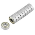 thumbnail image 1 of Roulements à Faible Vitesse 10 Pcs, Roulements 696ZZ, Acier Inoxydable pour Équipement Électronique Machine Outil, 1 of 8