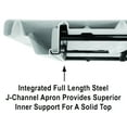 thumbnail image 3 of Correll Heavy Duty 24" x 48" Adjustable Height Blow Molded Folding Table - RA2448, 3 of 12