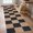Black Brown, variant on Easy Jute Rug Runner 2x6 Checkerboard Indoor Outdoor Carpet Runner, Non-Slip Contemporary Bedside Rug, Machine Washable Plaid Floor Cover for Hallway, Laundry, Backyard, Black Brown