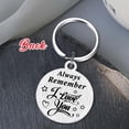 thumbnail image 2 of FALOGIJE Godfather Fathers Day Keychain from Goddaughter, Godfather Proposal Gifts from Godchild, 2 of 6