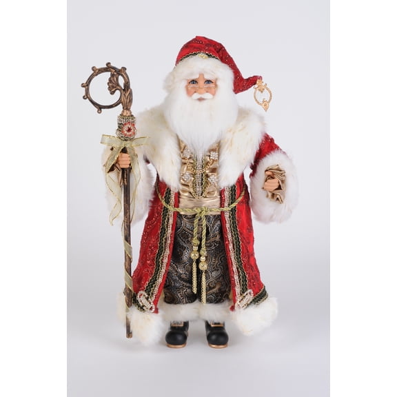 Karen Didion Regal Santa Figurine