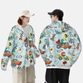 thumbnail image 4 of Vsdgher Cartoon Car Racing Print Adult Hoodie Shirts Rash Guard for Men Women,Long Sleeve Sun Protection Fishing Shirts for Athletic Running Swim-Medium, 4 of 7
