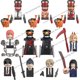 thumbnail image 2 of Bloques de motosierra WM para hombre, WM6159, bloques de dibujos animados de Anime, espada samurái, Denji, Pochita, Makima, Power Aki, Asa, Kishibe, juguetes de montaje, regalos qym unisex, 2 of 2