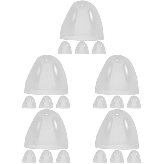 Baby Bottle Caps Nipples Accessories Replacement Feeding Bottles Lids Milk Plastic 20 Pcs