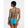 thumbnail image 4 of Hot Girl Summer by Megan Thee Stallion Women's and Women's Plus Miami Blue Monokini One-Piece Swimsuit, Sizes XS-3X, 4 of 6