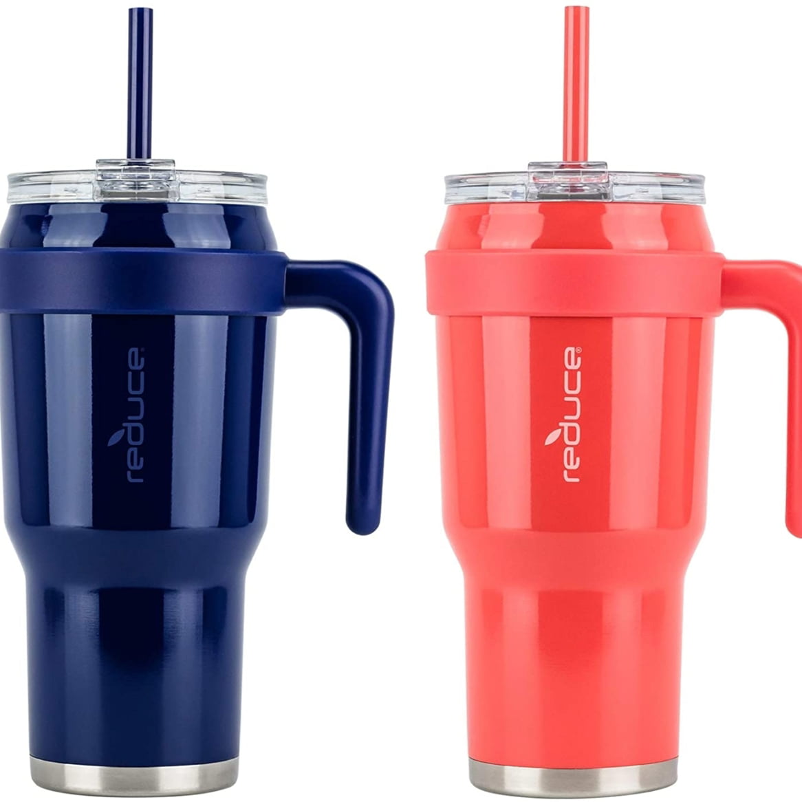 REDUCE Tumbler - 40 oz Tumbler With Lid and Straw and Handle:  Tumblers & Water Glasses