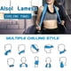 thumbnail image 2 of Paquete de 4 toallas refrescantes (101,6 x 30,5 cm), ideales para deportes de hielo, para el cuello, suaves, transpirables y de microfibra para gimnasio, entrenamiento, fitness y yoga. Azul cielo,, 2 of 6