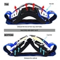 thumbnail image 3 of Gafas de moto Ubelly YC Racing, flexibles y resistentes al viento, azules, 3 of 7