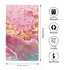 thumbnail image 2 of Fotbe Abstract Pink Gold Splash Toalla Premium con Patrón, Toalla de Microfibra de Secado Rápido, Ligera y Altamente Absorbente (27.5x16in), Ideal para Uso Diario, 2 of 6