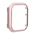 thumbnail image 6 of Compatible for Apple Watch Series 10 42mm Case [NO Screen Protector], Aluminum Alloy + Hard PC Bumper Case Protective Cover Frame Compatible for iWatch Series 10 42mm, Pink, 6 of 7