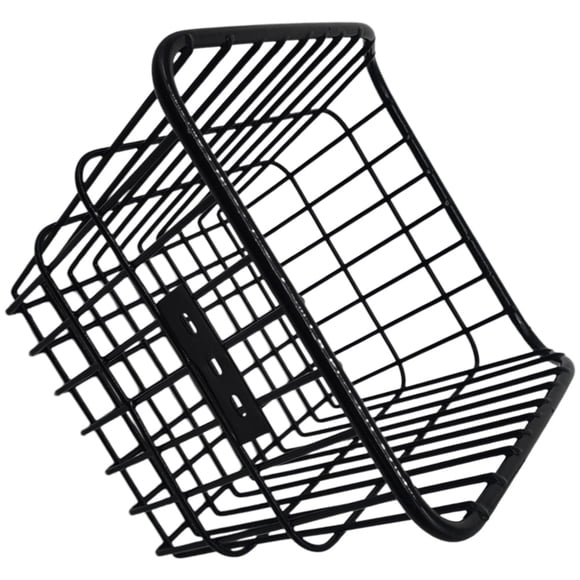 OULII 1 Set of Rectangular Bike Basket for Rear Rack with Stable Installation for Cyclists Back to School