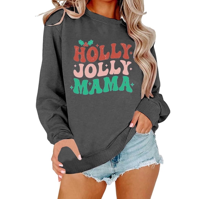 TINZ Chandail en Molleton pour Femmes Chandails en Molleton Surdimensionnés Col Rond Manches Longues Chandail à Capuche Fermeture Éclair Vestes Chandails en Molleton de Noël pour Femmes Pulls Manches Mignonnes