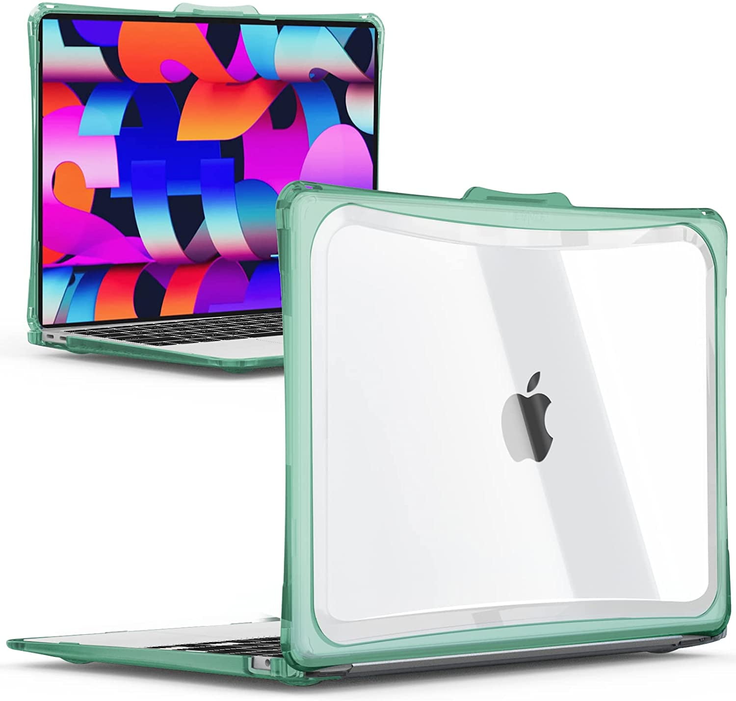 Coque transparente Clip-On, compatible avec MacBook Pro 13