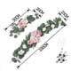 thumbnail image 4 of Swag artificiales Macarena Corona colgante de puerta delantera Rosado, 4 of 4